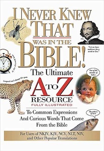 I Never Knew That Was in the Bible